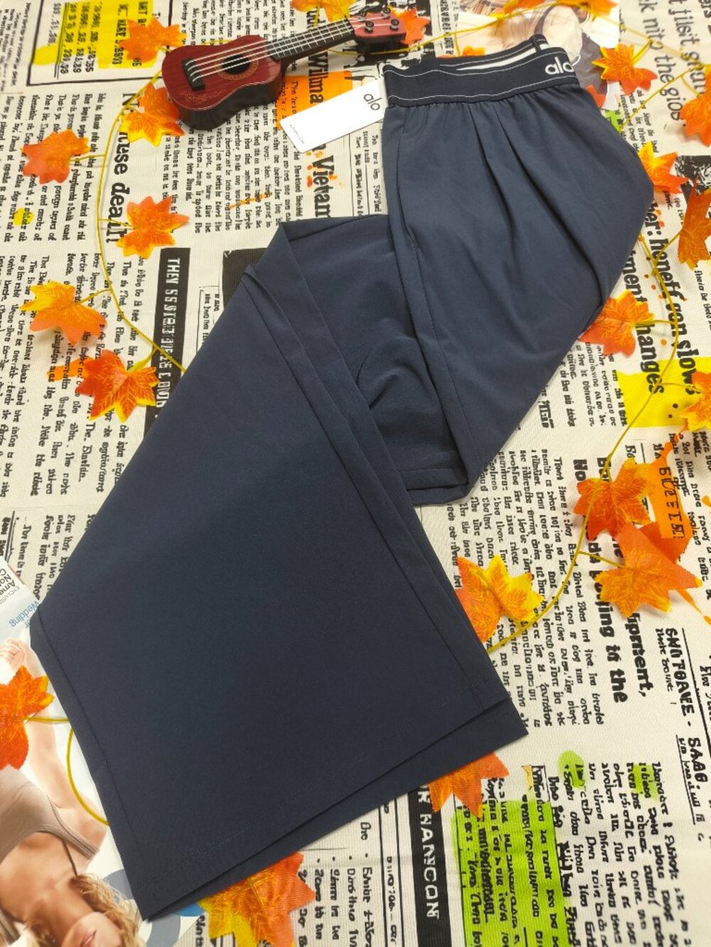 30" Inseam Alo Yoga Versatile Relaxed Fit Trouser/Pants🍧Regular Navy Blue NWT🧊 - Picture 6 of 7